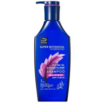 Восстанавливающий шампунь, придающий объём Mise En Scene Super Botanical Volume And Revital Shampoo